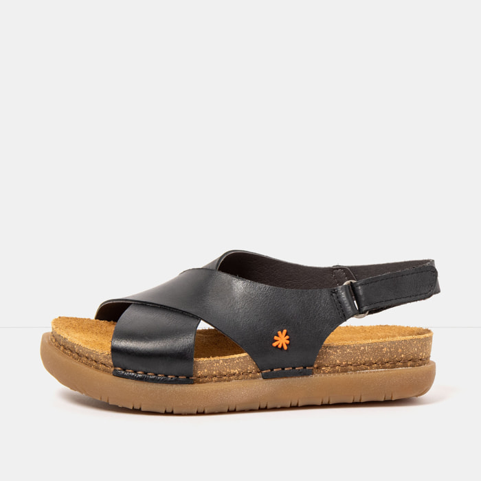 Sandalias 1710S ROMA BLACK / RHODES color Black
