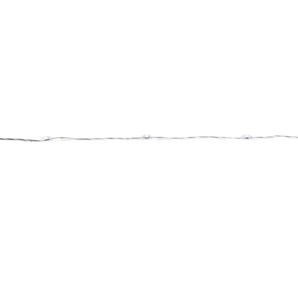 Guirlande lumineuse d'extérieur 20 m 400 LED blanc froid fil cuivre 13 fonctions sur secteur