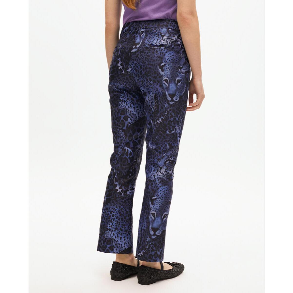 Pantaloni da completo animalier