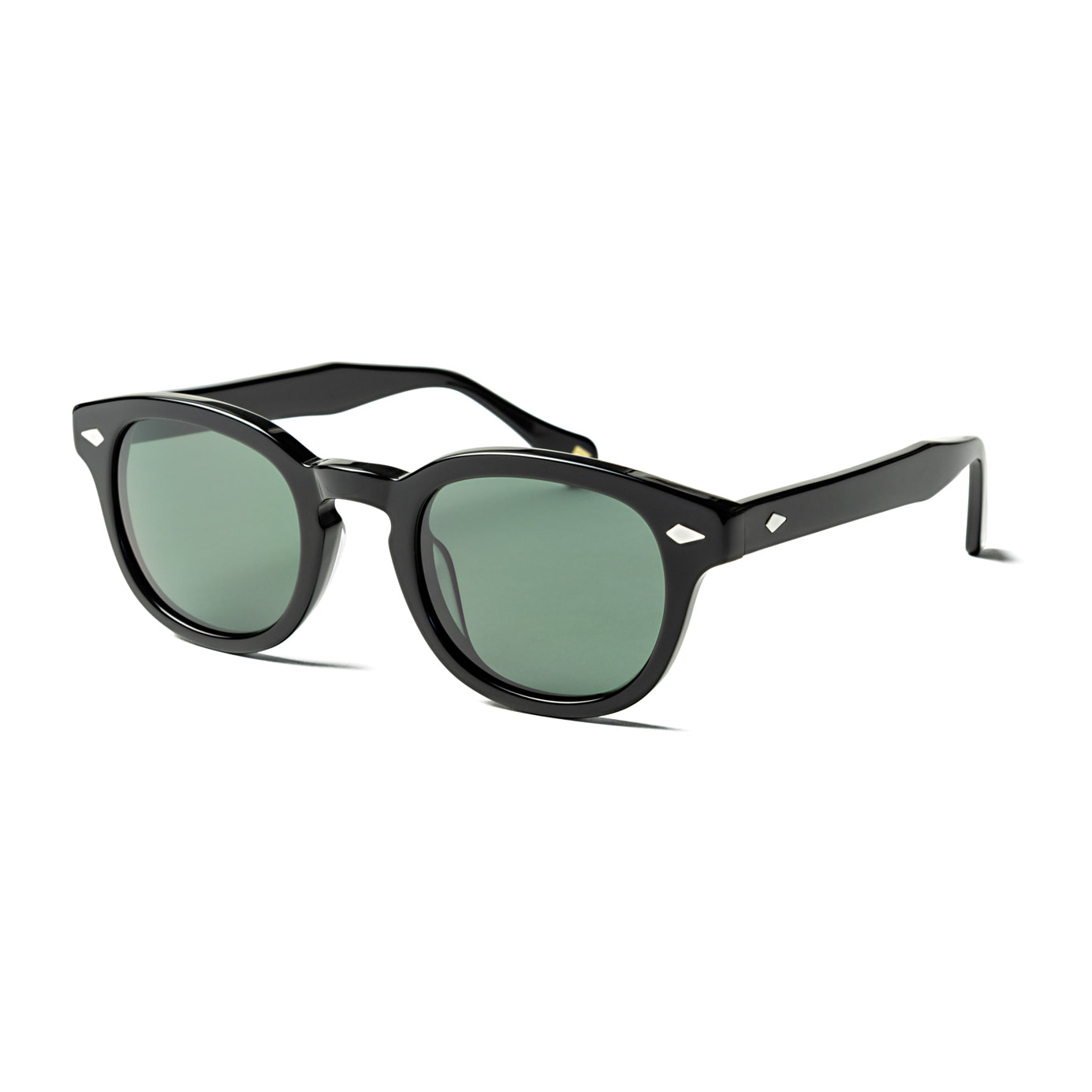 Gafas de sol OCEAN HAMPTON - Negro brillante / Ahumada