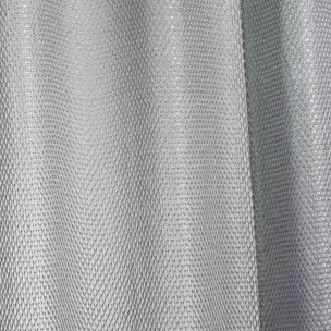 Voilage en organza fantaisie  - Effet 'résille' - Gris clair