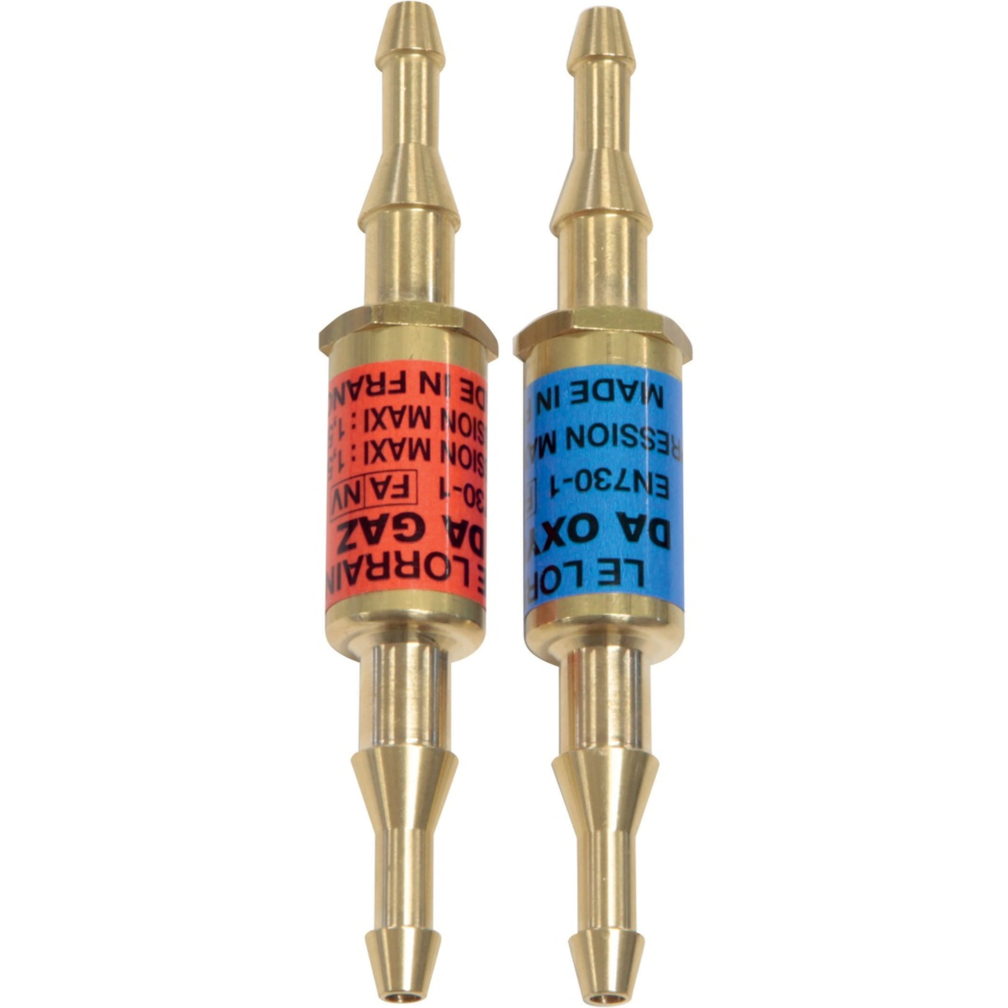 Lot de 2 antiretours pare-flamme OX & AD (ARPF) - GYS - 039070