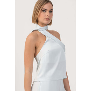 Kocca - Top con fascia e scollo a incrocio Donna