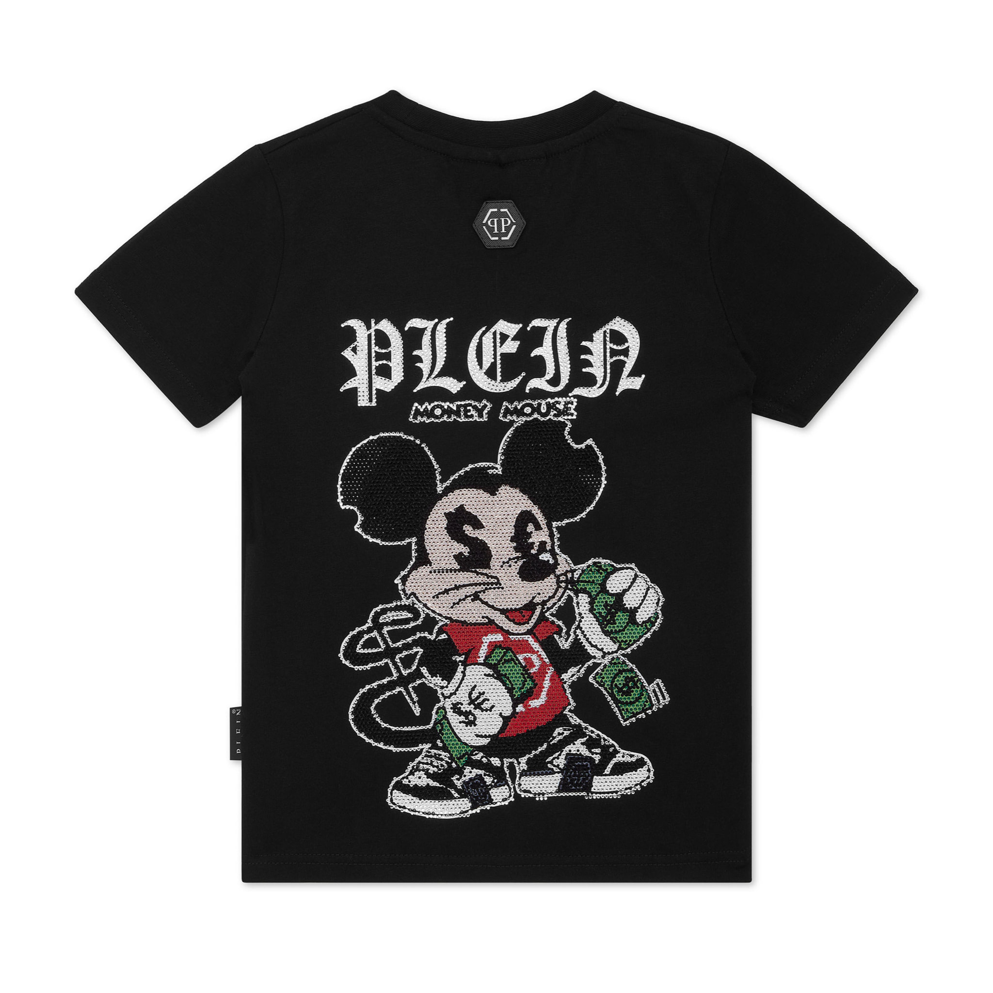 PHILIPP PLEIN Camiseta Cuello Redondo Ss MONEY