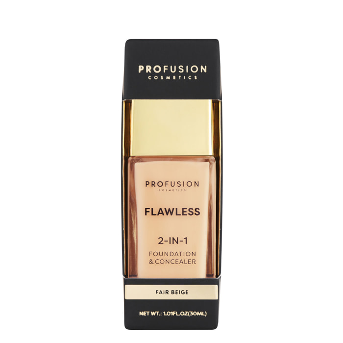 Flawless 2-in-1 - Fond de Teint Anticernes 30ml