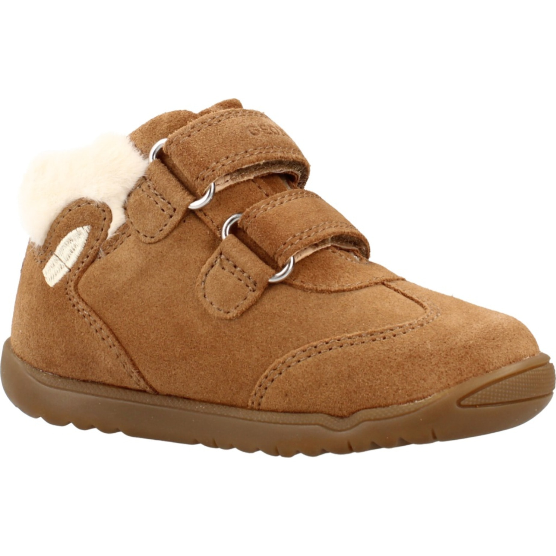 Botines Niña de la marca GEOX  modelo B MACCHIA GIRL MARRON CLARO