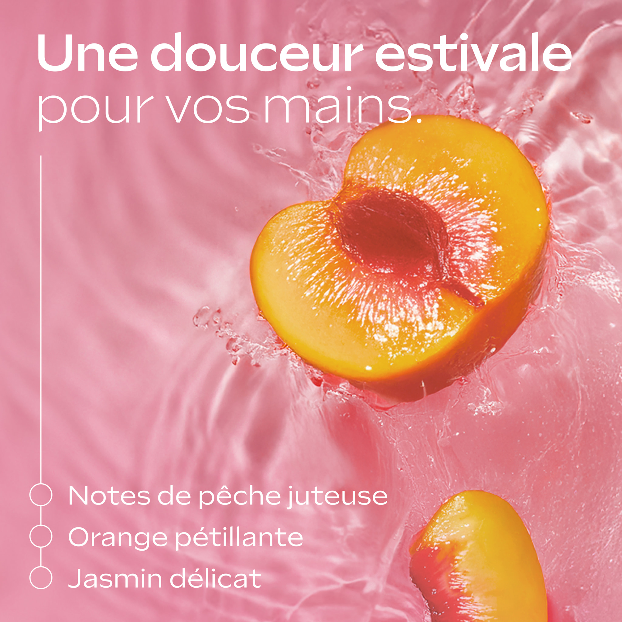 WELEDA - Pink Peach Crème Mains - 50ml - Texture légère qui pénètre rapidement - Hydrate et adoucit les mains