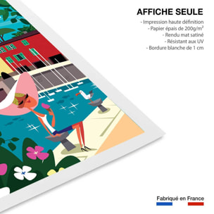 Poster du cap ferrat Affiche seule