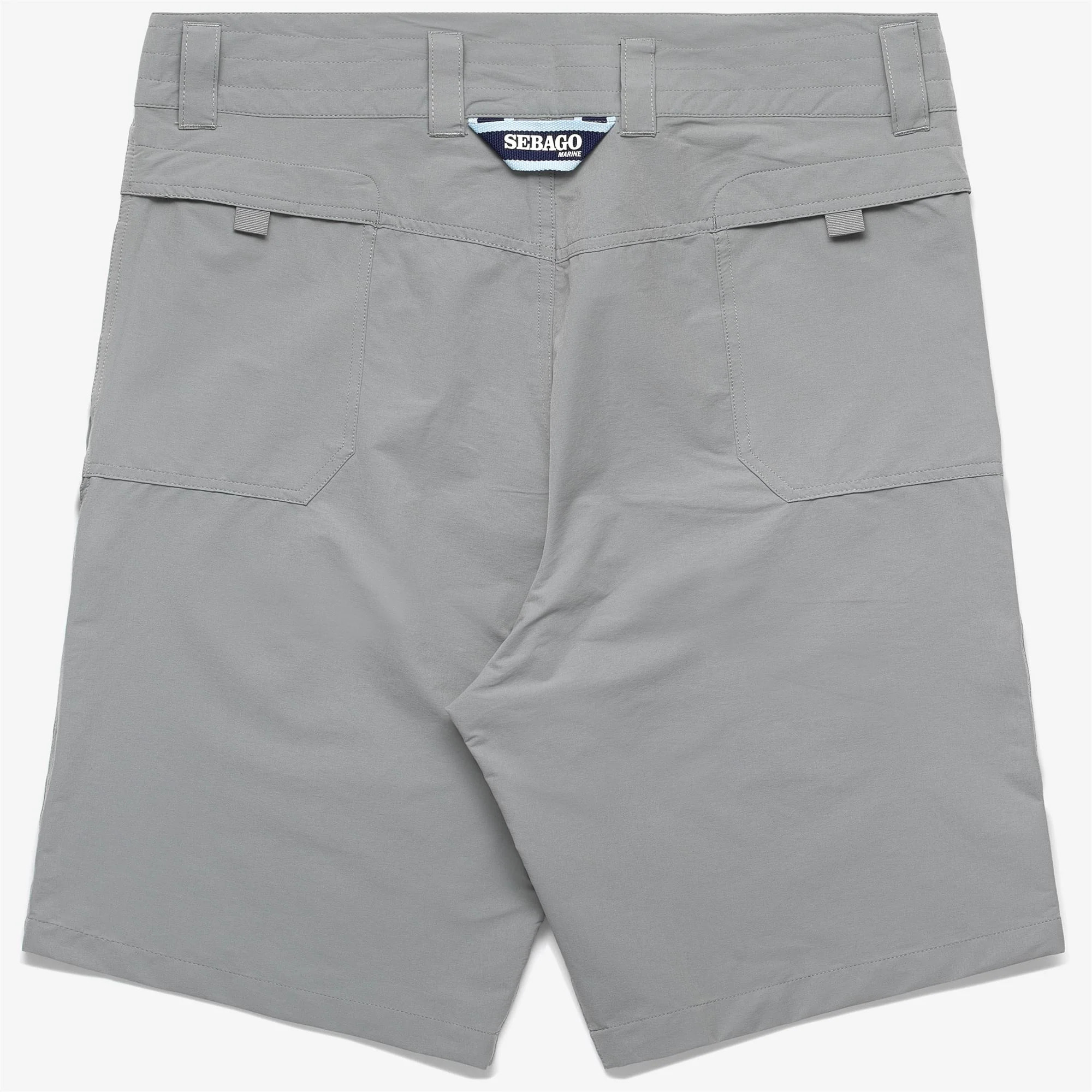 Sebago - Pantaloni Corti Uomo Donna Grigio - Crew Short