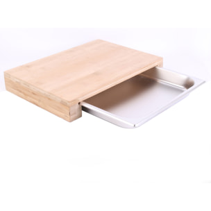 Planche A Decouper Tiroir Integre 38.5x26.5x5.5