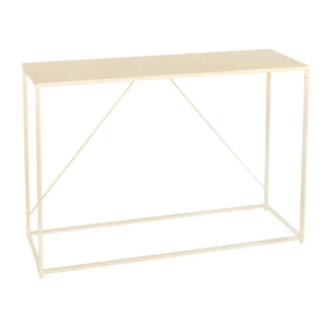 Console Gota beige finition mate poudrée