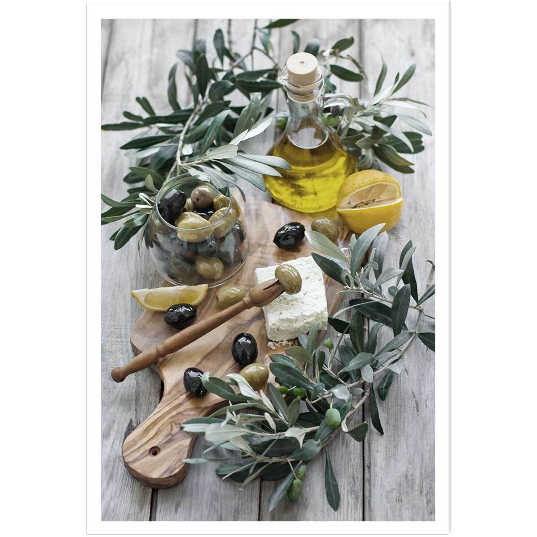 Poster régime crétois Affiche seule