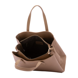 Borsa a mano  da donna ecopelle Prodotto Vegano 24x32x13 cm