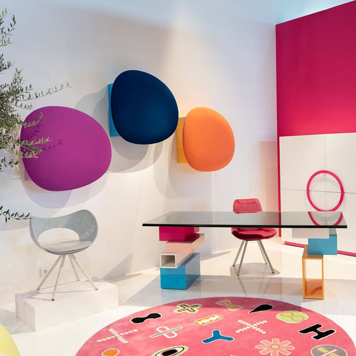 Étagère murale Nimbus orange Kare Design