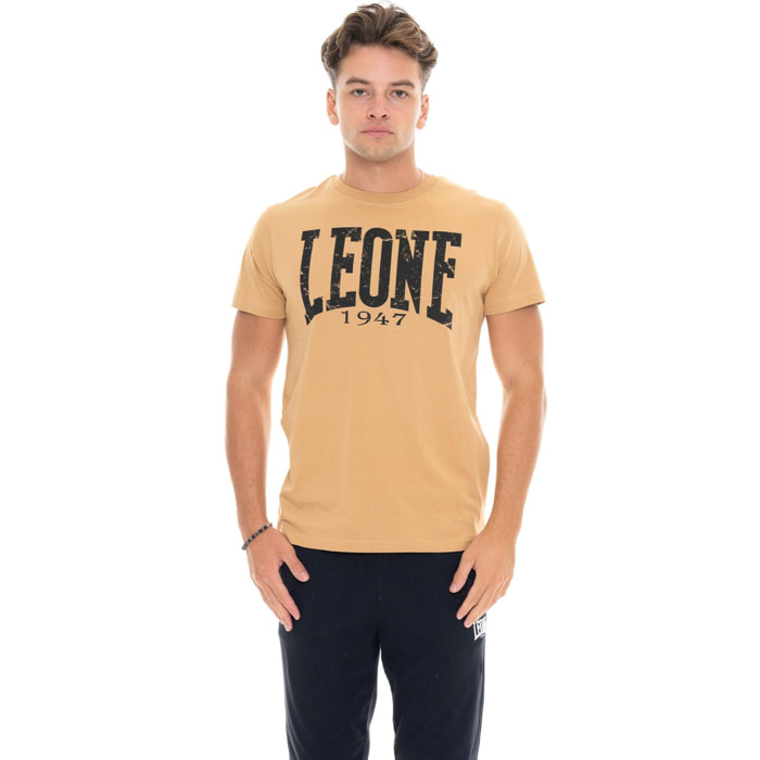 Camiseta de hombre de manga corta con logo estampado "Iconic Vintage"