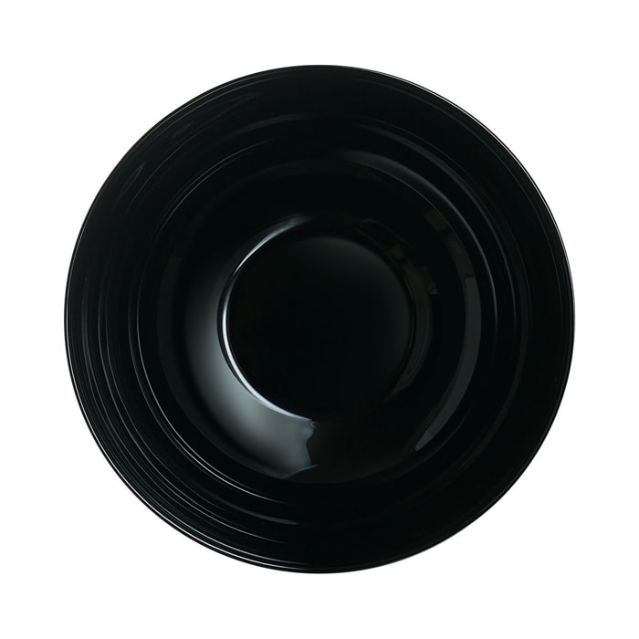 6 cuencos negros 12 cm Diwali - Luminarc