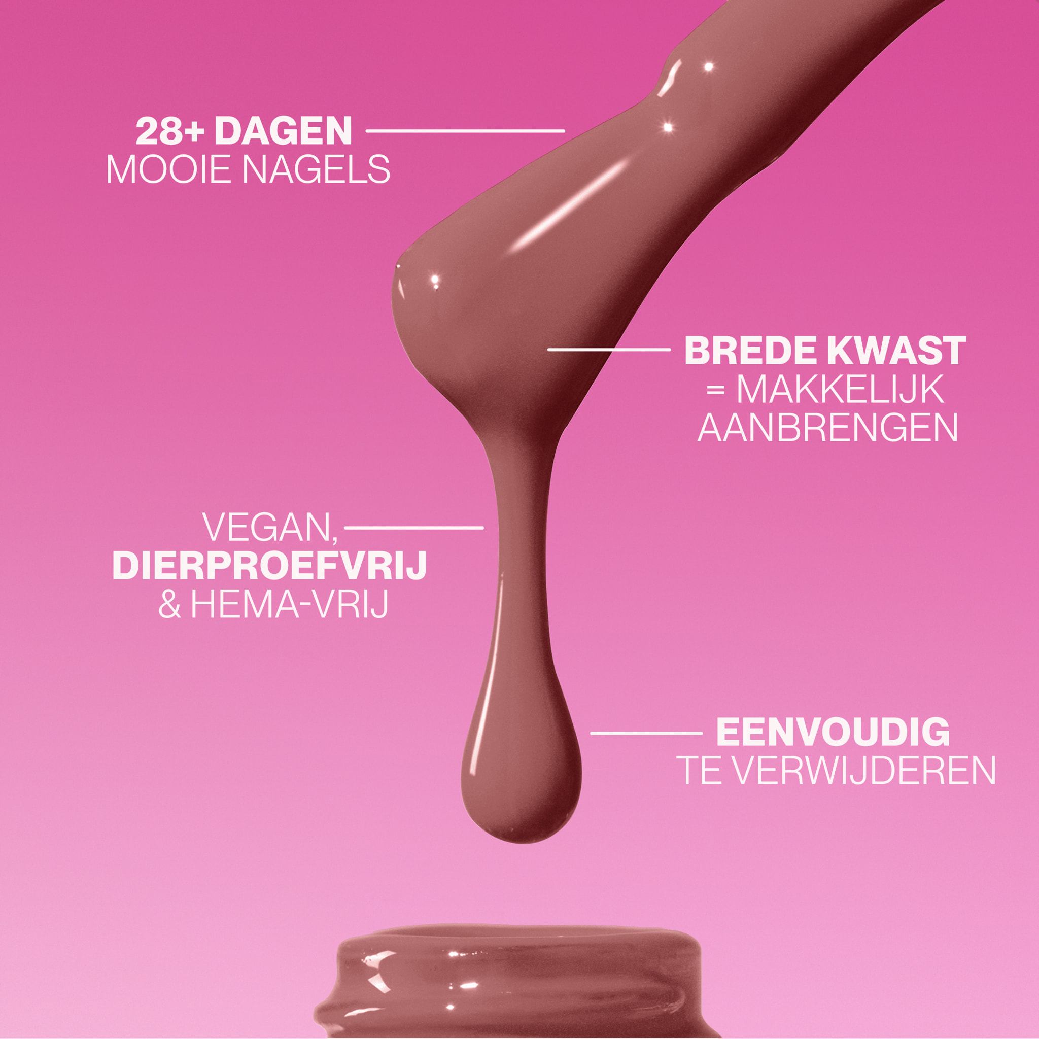 Vernis semi-permanent - 202 Warm Marsala - 15 ml