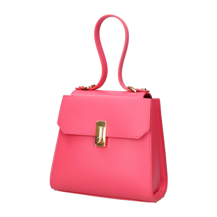Borsa a mano da donna - Modello False - 100% pelle - 20.0 x 18.0 x 10.0 cm