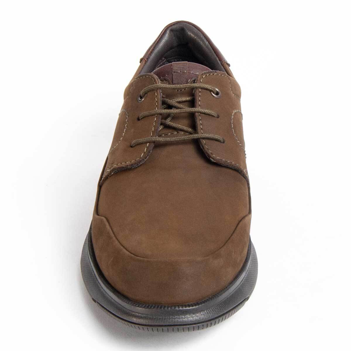 Zapato Oxford De Piel - Verde