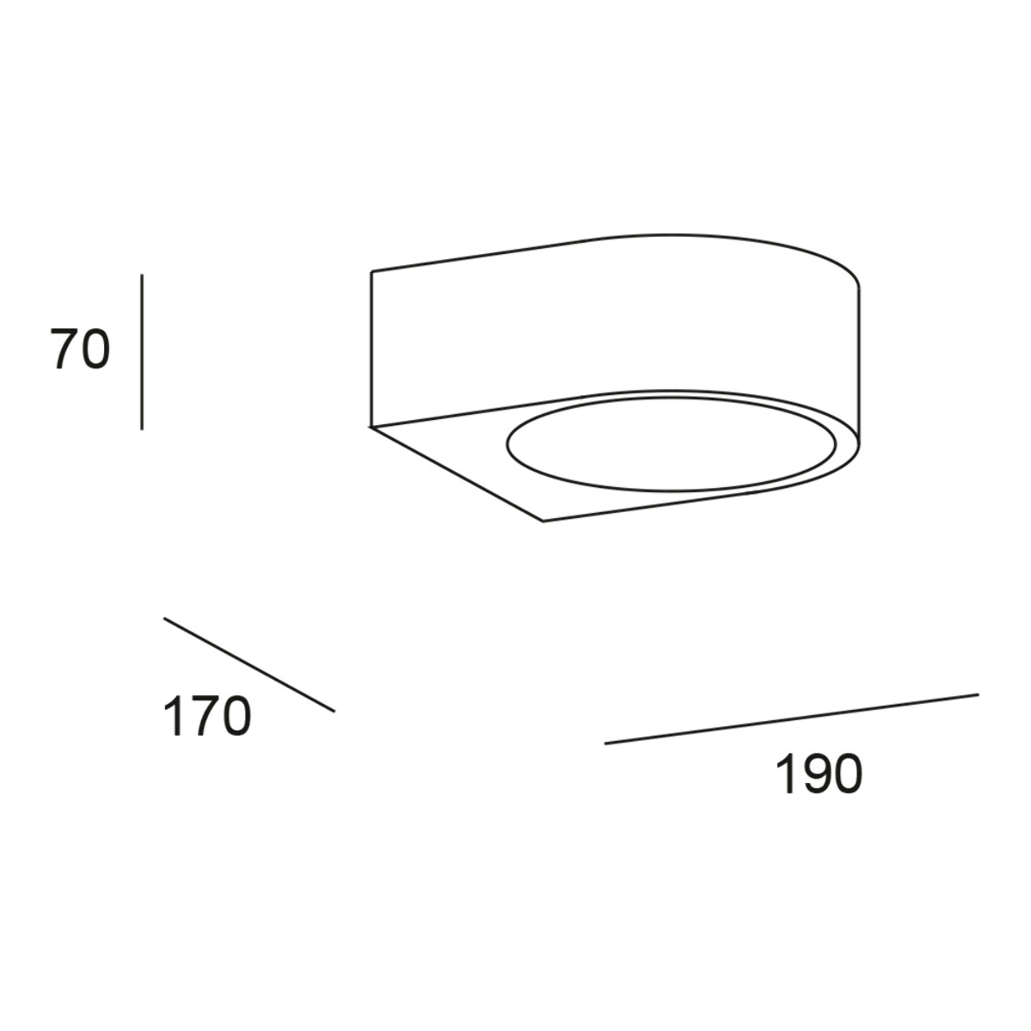 Forlight Aplique Ip44 Mayor E27 60W Gris Urbano 900Lm