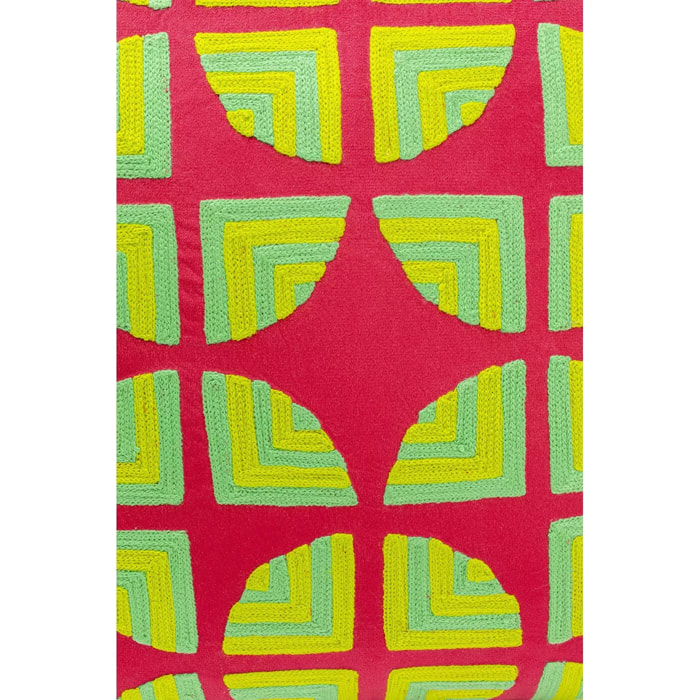 Coussin Pieces rose Kare Design