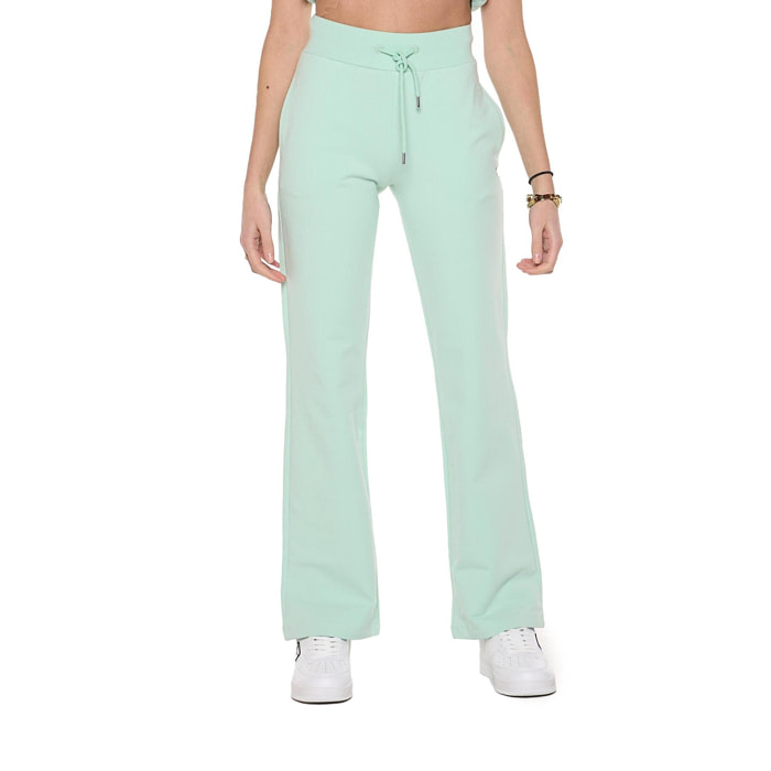 Pantalón de chándal palazzo de invierno para mujer "Never Without"