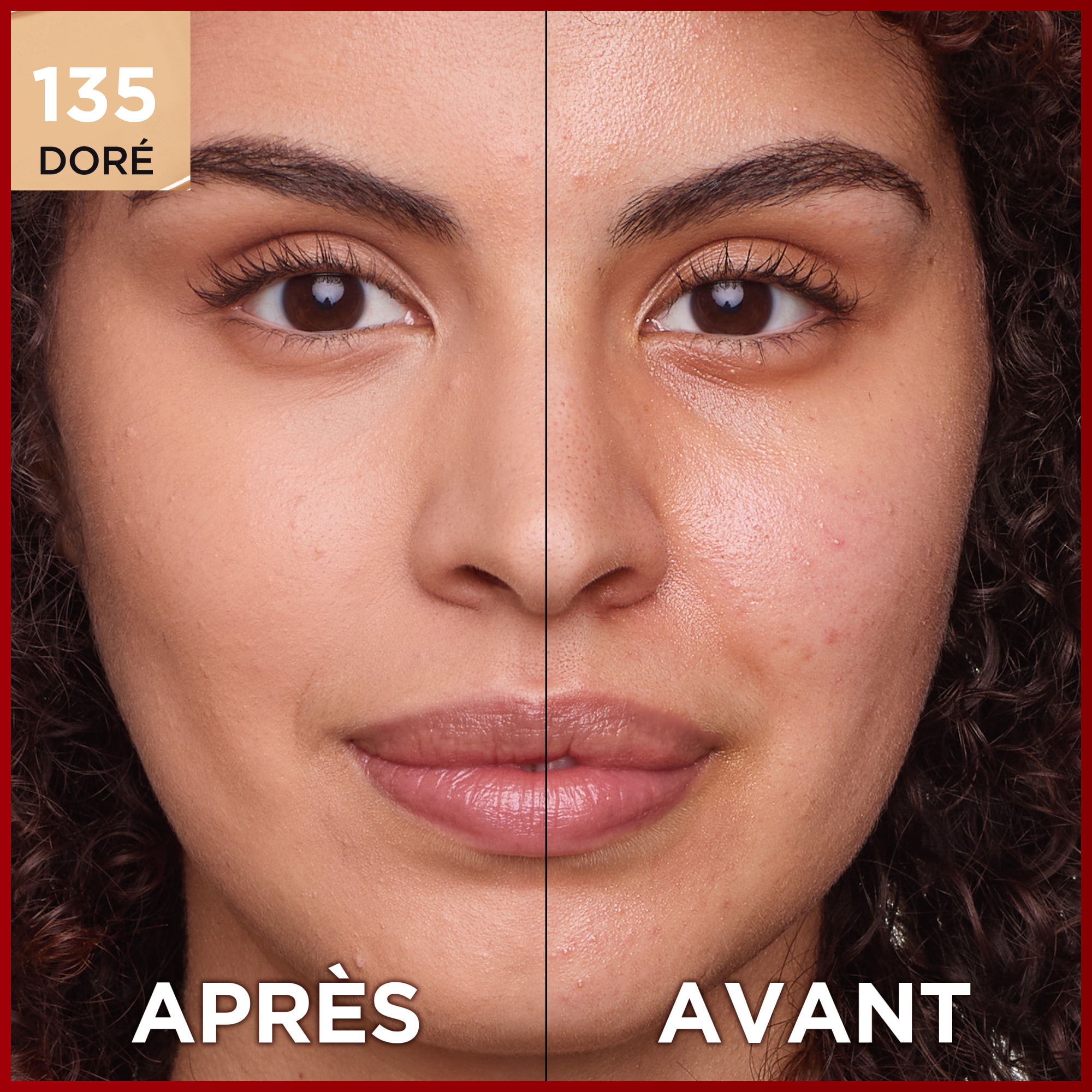 L'Oréal Paris Infaillible 32H Matte Cover Fond De Teint 135 Sous-Ton Doré
