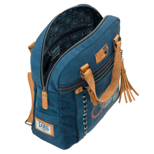 Bolso Mochila Mujer Lois Pasadena Azul