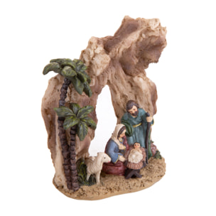 NativitÃ In Grotta - Pezzi 6 - 9,2X10,4X5,2cm - Colore: Multicolore - Bianchi Dino -