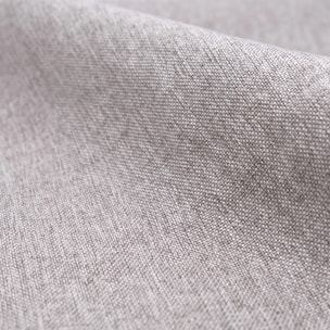 Lot de 2 chaises en tissu taupe chiné clair et pieds en métal - Cozy