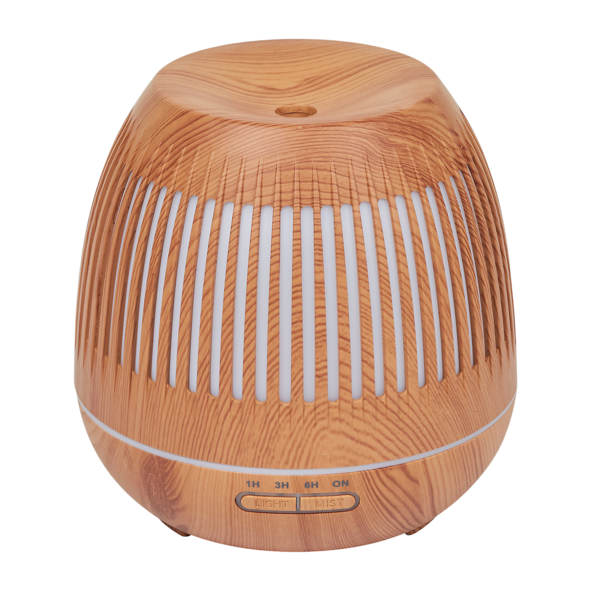 Diffuseur - HOME DECO FACTORY - Lantern - Huiles Essentielles - LED - Marron