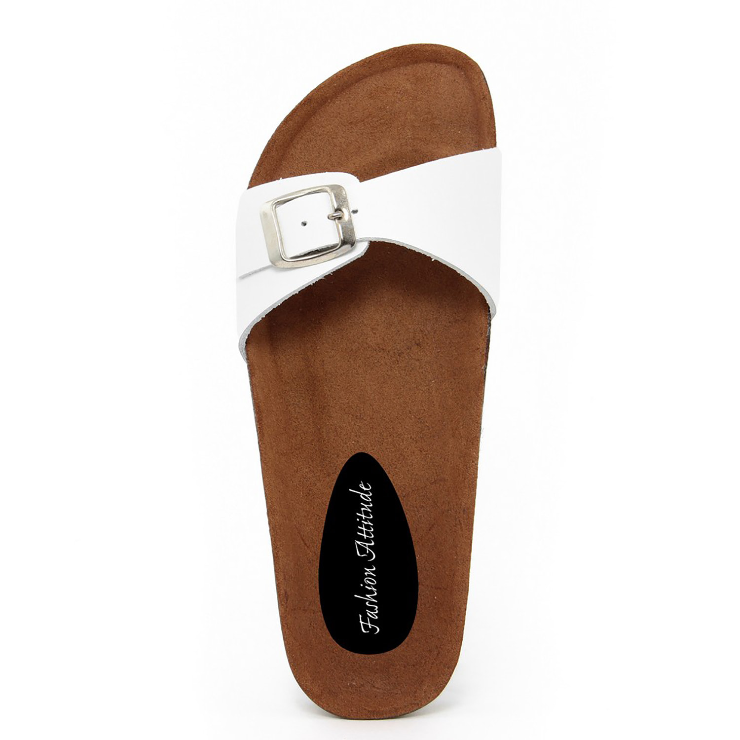 Sandalo flat Donna colore Bianco