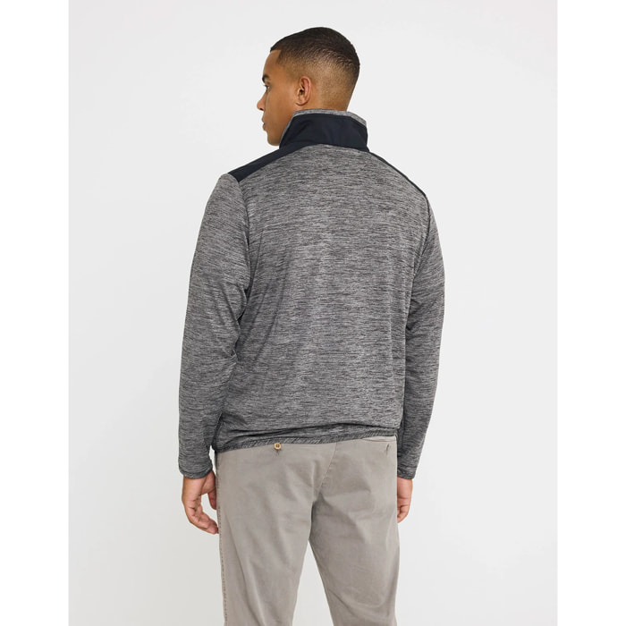 Chaqueta Ligera con Cremallera Gris - Phu