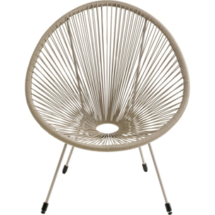 Salon de jardin Acapulco Mono beige Kare Design