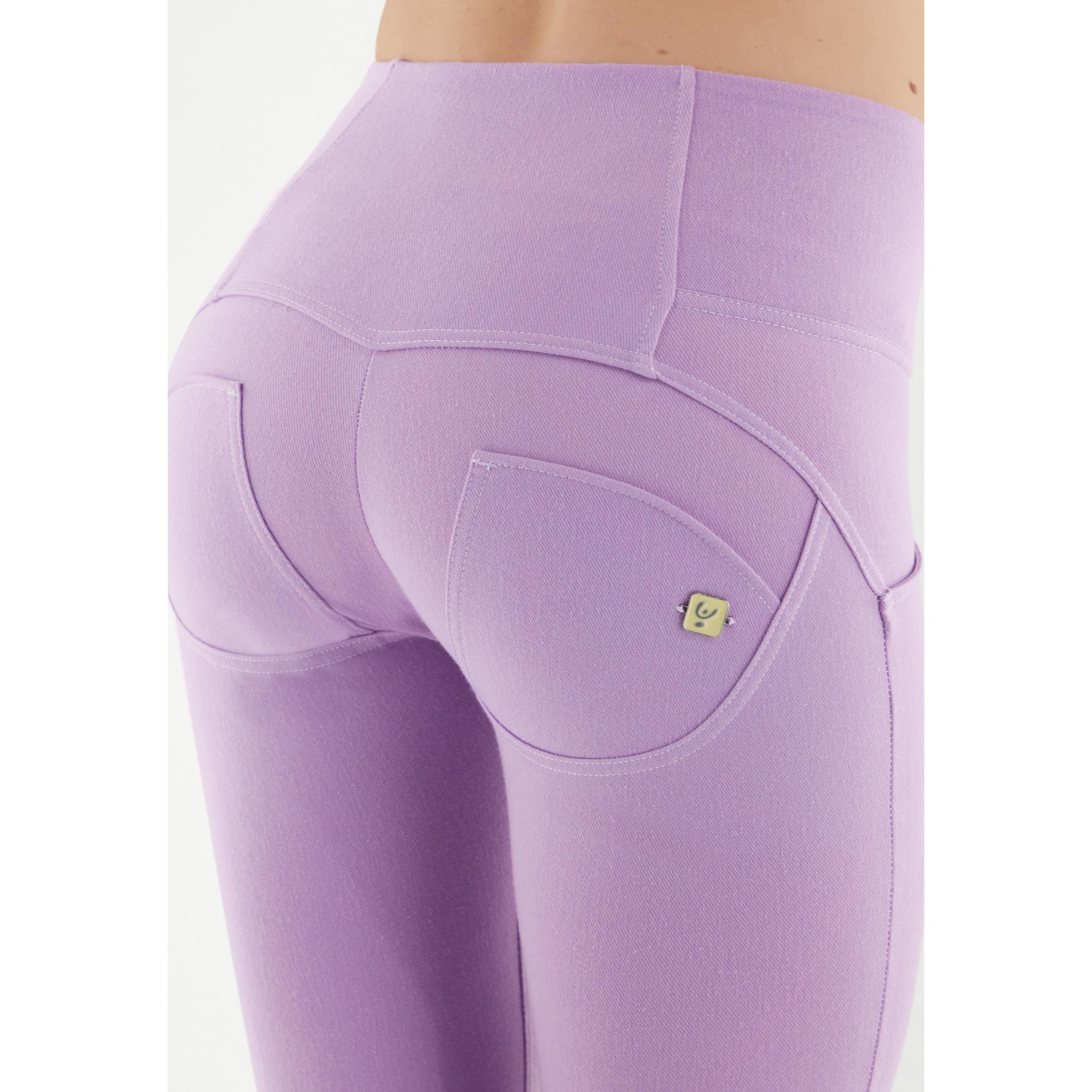 Pantaloni push up WR.UP® 7/8 vita alta jersey drill ecologico