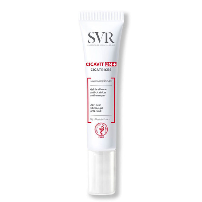 Cicavit DM+ - Gel de Silicone Anti-Cicatrices, Anti-Marques - Dispositif Médical - 15G