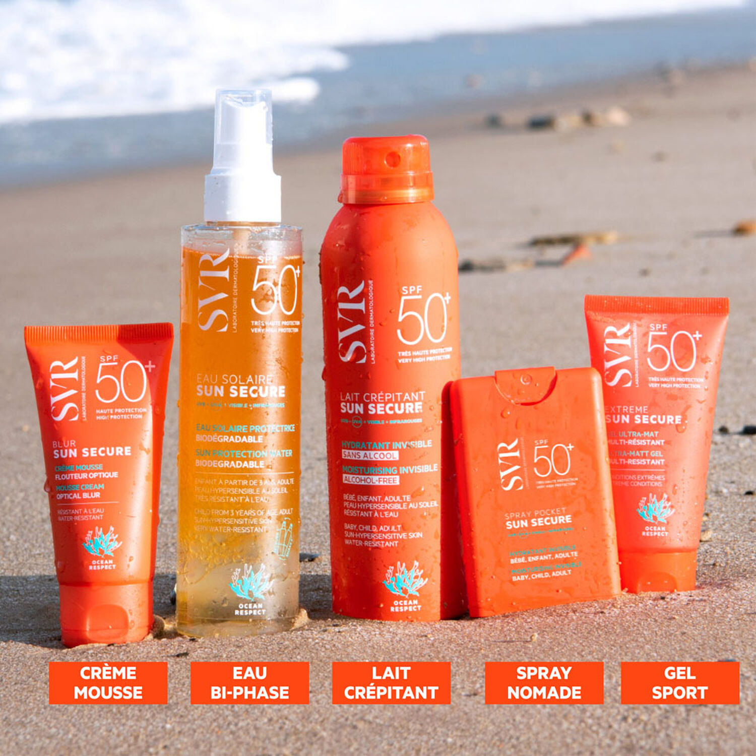 Sun Secure Extrême - Gel Ultra Mat Multi-Résistant SPF50+ 50 ml