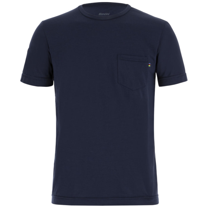 T-Shirt Tecnica - Uci Official - Blu Nautica - Uomo