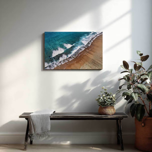 Tableau mer et plage Power beach Toile imprimée