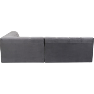 Canapé d'angle Belami gris Kare Design