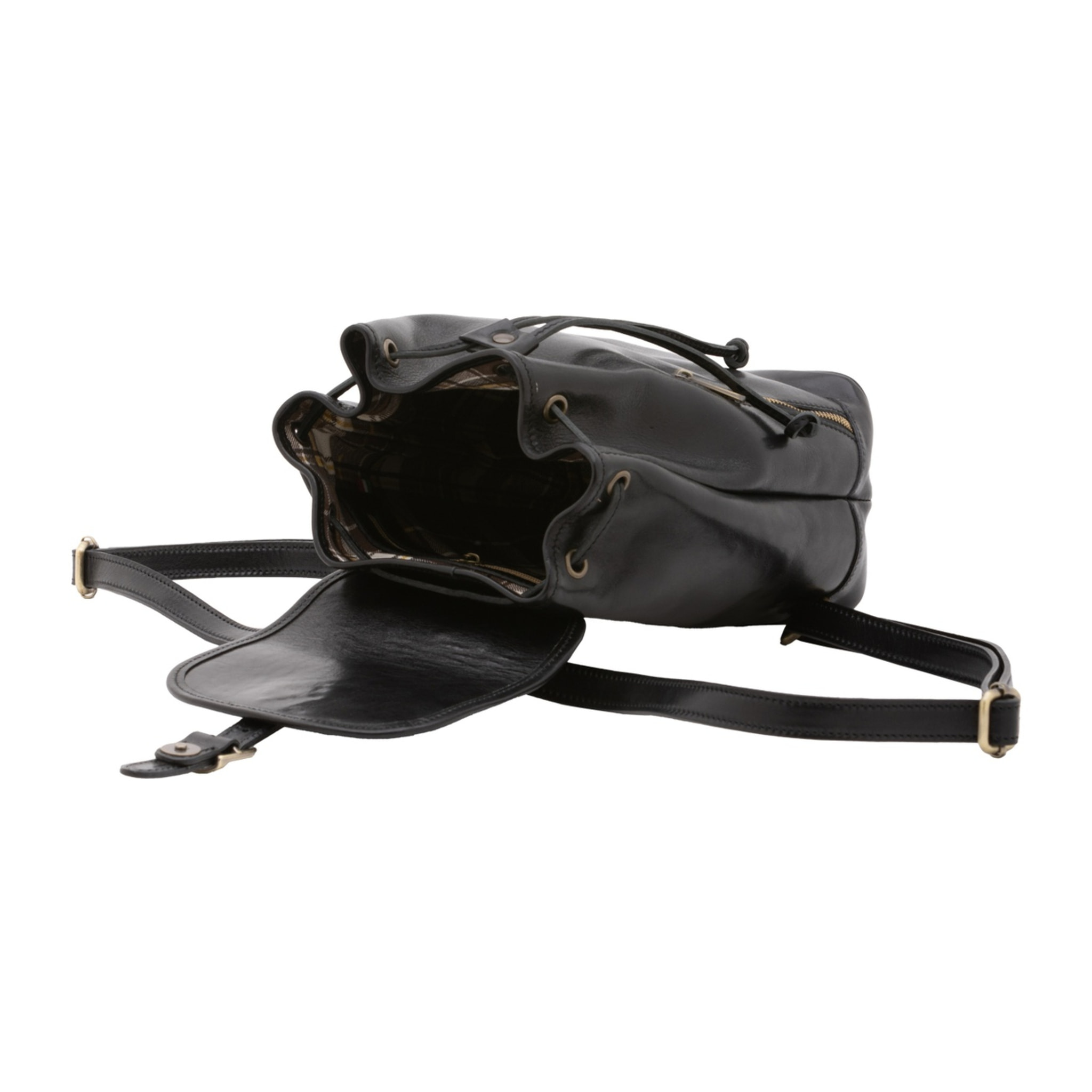 Borsa a spalla da donna - Modello False - Vera pelle - 20.0 x 29.0 x 14.0 cm