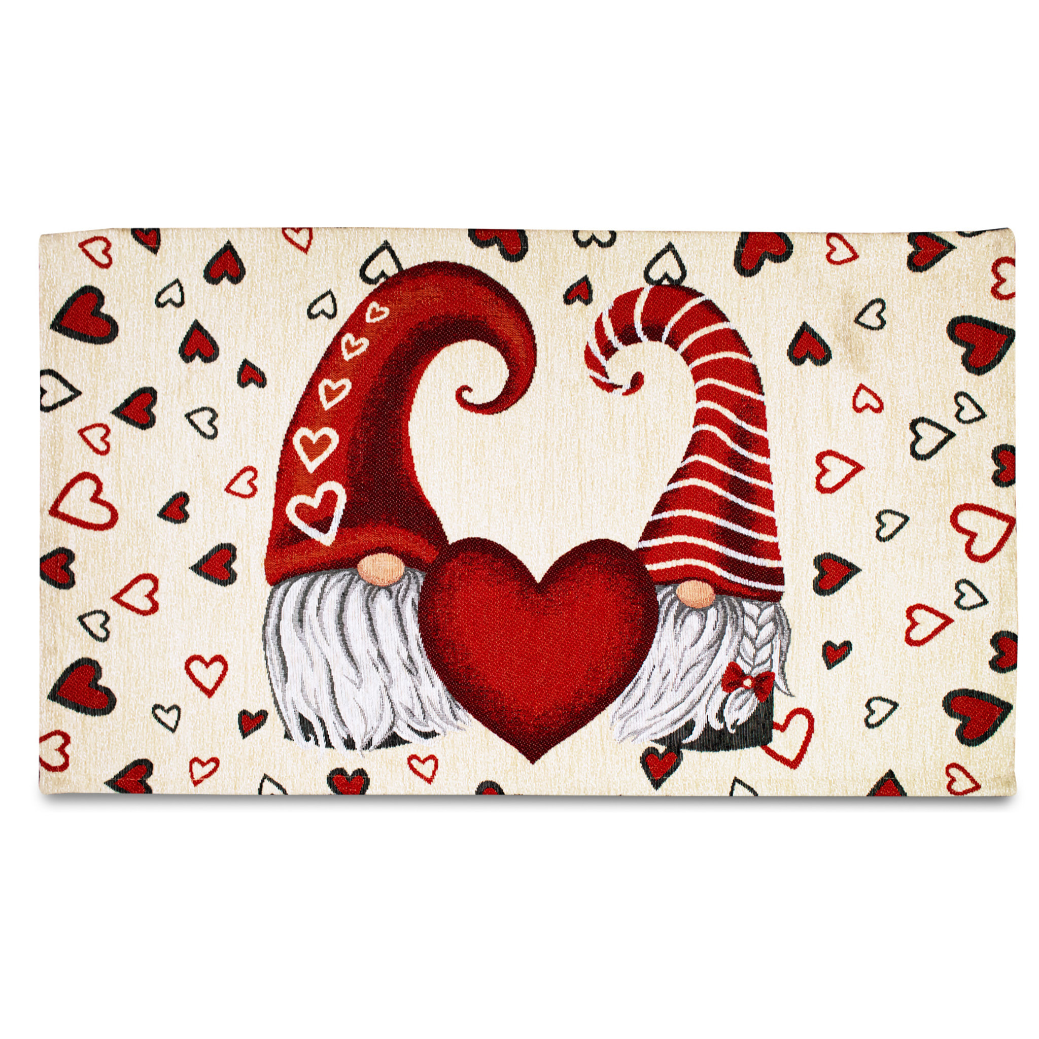 Tappeto Ingresso Arredo Natalizio Gnomi Lovely