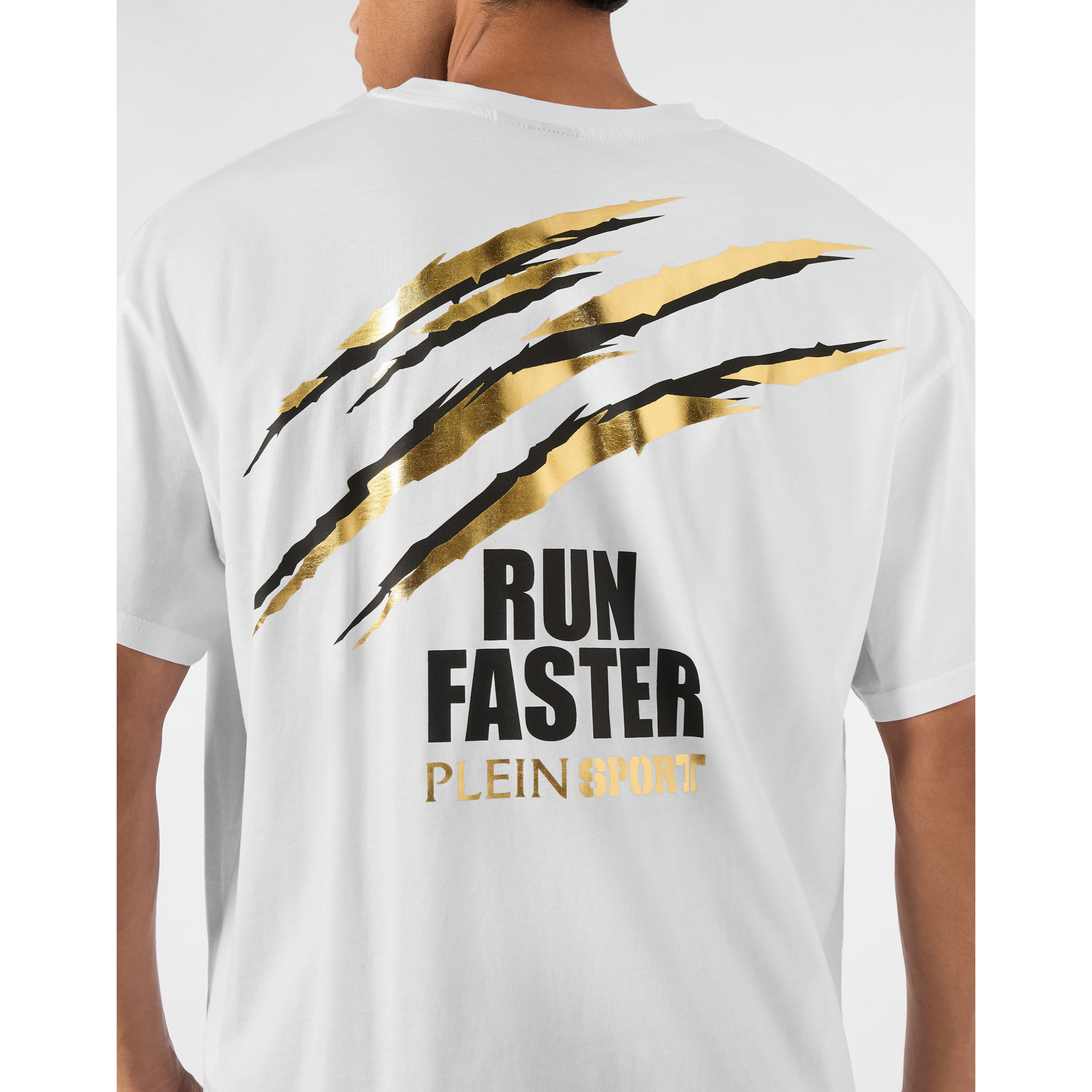 PLEIN SPORT T-Shirt Round Neck Ss SCRATCH