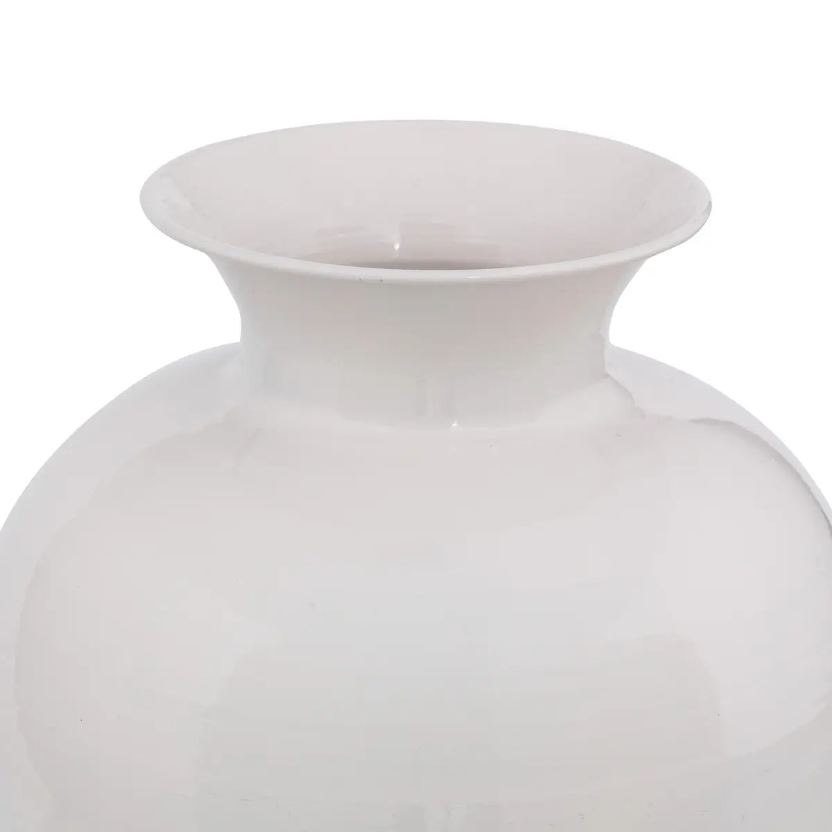 Vase "Kian" blanc H33,5cm