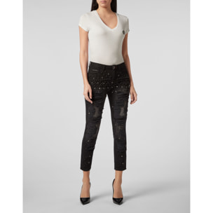 PHILIPP PLEIN Jeans Boyfriend Fit STARS