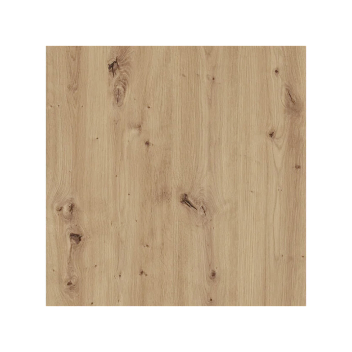 Table à manger extensible décor bois de chêne clair L160/200 cm - PRAO