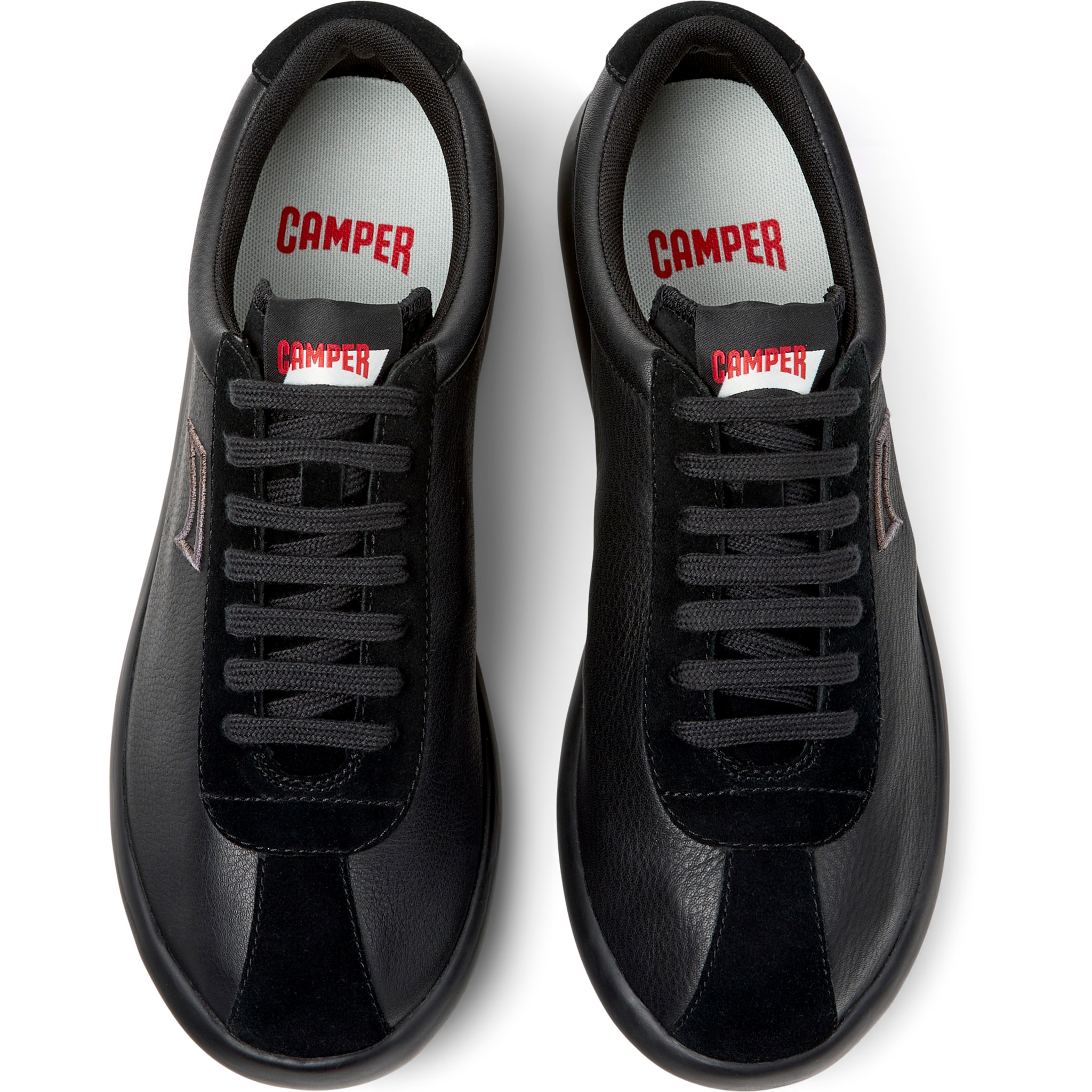 Zapatillas - CAMPER Pelotas XLF - Negro - Cuero liso
