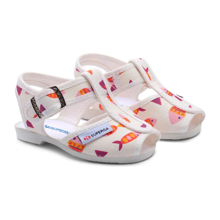Sandali Superga Bambina Bianco 1200 Candy Fish