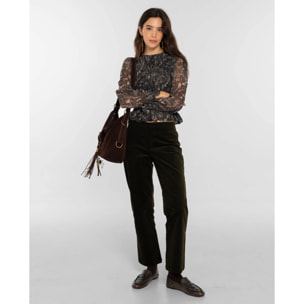 Blusa de mujer de gasa.