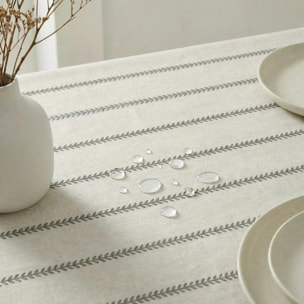 Nappe antitache au toucher tissu imperméable IAN MOCA